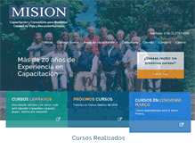 Tablet Screenshot of mision.cl